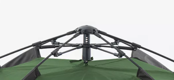 Палатка Naturehike 3-местная, быстросборная, зеленая