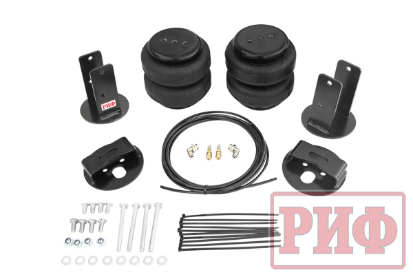 Пневмоподвеска РИФ для Isuzu D-Max (2012-2019) на задний мост для стандартной подвески