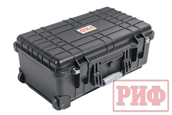 Кейс защитный ударопрочный РИФ 559х351х229 мм на колесах с телескопической ручкой IP55