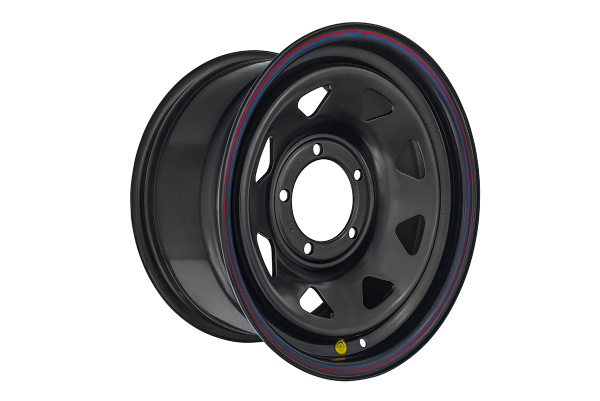 Диск усиленный УАЗ стальной черный 5x139,7 8xR16 d110 ET+15 (треугольник мелкий)