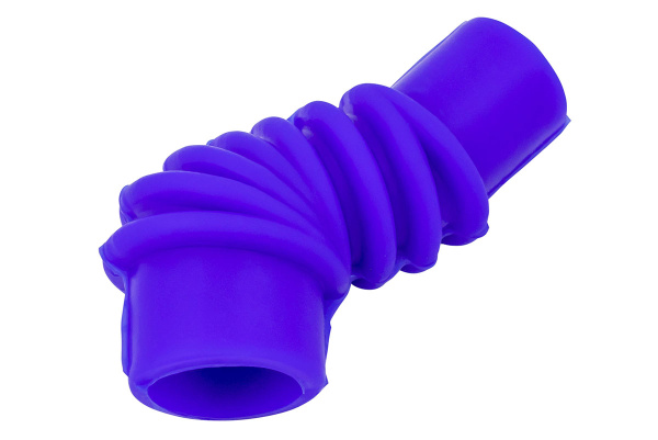 Патрубок подачи воздуха от РХХ , дв.ЗМЗ-406, (гофра) силикон армир.