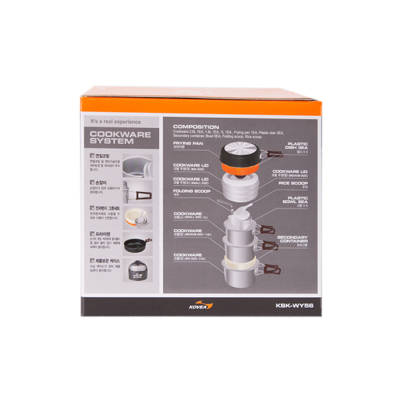 Набор посуды Kovea Silver 56 5-6 персон