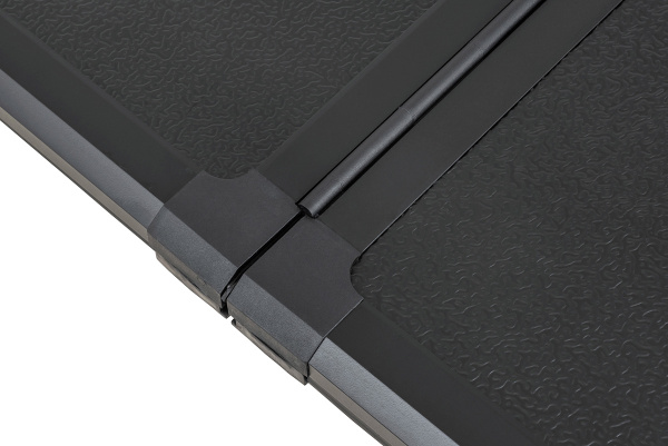 Крышка кузова РИФ для Great Wall Poer, трёхсекционная 1600х1610/1570 мм, алюминиевая, черная