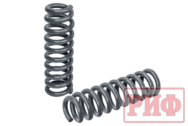 Пружины РИФ передние Toyota Hilux 2005-2014, 2015+, Land Cruiser Prado 120, FJ Cruiser, Haval H9, Sollers ST6, Jac T6, Foton Tunland V9, GW Poer 50-100 кг лифт 45 мм