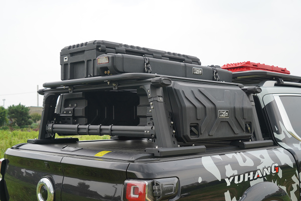 Силовой каркас-кунг Baja Racing (тип Т) с 2-мя малыми боковыми ящиками Mitsubishi L200, Isuzu D-MAX, Nissan Navara