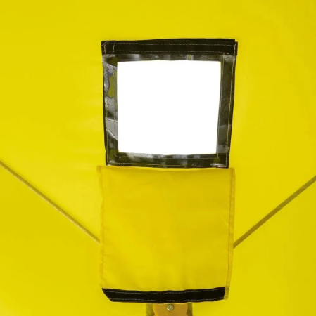 92 Палатка зимняя PREMIER Куб-3 желтый/серый