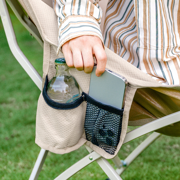 3 Кресло туристическое Naturehike Stellaluna T04 All-Terrain, складное, до 120 кг., черное