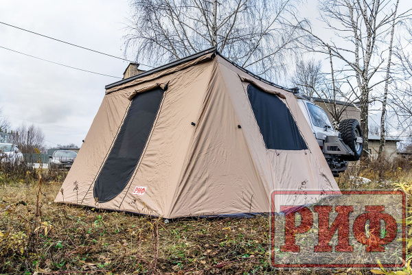 Стенки к автомобильной маркизе РИФ 3х2,5 м, с полом