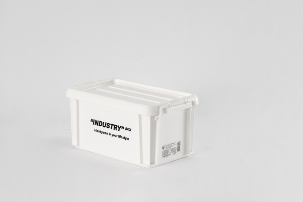 Контейнер IRIS для хранения, с крышкой, 20,5х34,5х16,5 см. белый