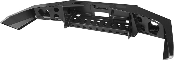 Бампер РИФ силовой передний ГАЗ Соболь с доп. фарами стандарт