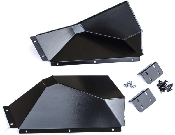 Бампер РИФ пер. Mitsubishi L200 05-15/Pajero Sport 09-15 с доп. фарами, защ. дуг. и защ. бачка омыв.