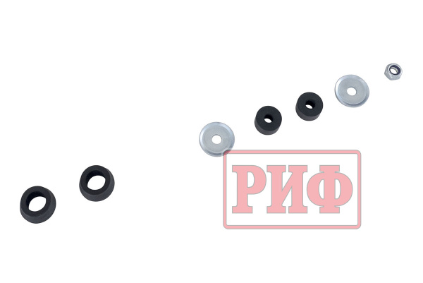 Амортизатор усиленный РИФ задний газовый Toyota Land Cruiser Prado 90/95, 4Runner 1996-2002 под лифт 30-45 мм