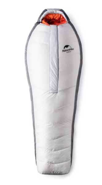Мешок спальный Naturehike Arctic-17, 200х75 см, (ТК: -17C), серебристый
