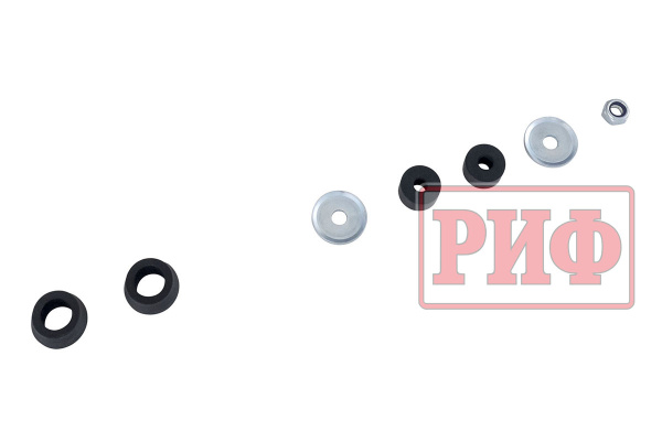 Амортизатор усиленный РИФ "Арктика" задний Toyota Land Cruiser Prado 90/95, 4runner 1996-2002 г, лифт 45 мм