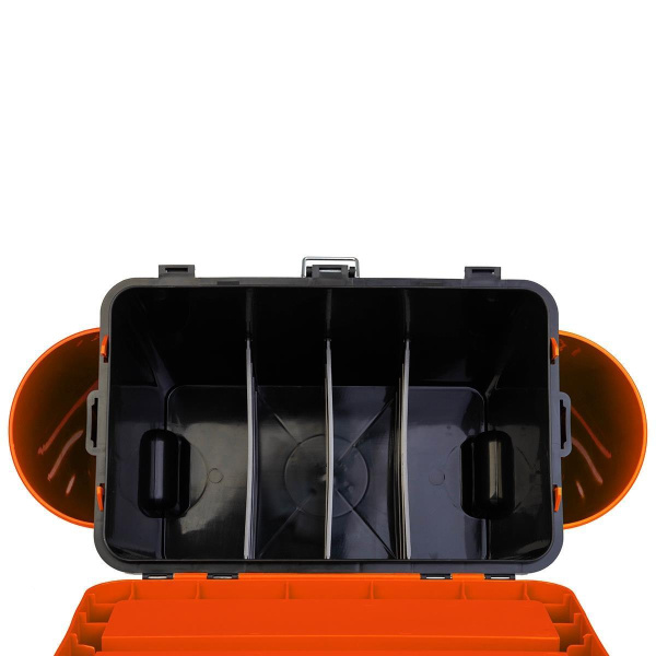 Ящик рыболовный зимний HELIOS FishBox (19л), оранжевый
