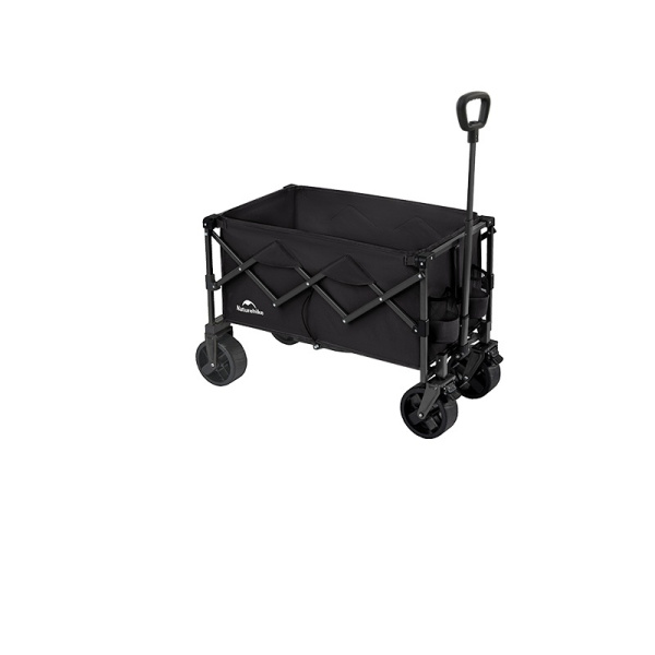 Тележка туристическая Naturehike 88х46х93 см, черная