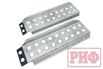 Сэнд-траки (аппарели) РИФ 118x48 см алюминиевые усиленные (2 шт.) Сэнд-траки (аппарели) РИФ 118x48 см алюминиевые усиленные (2 шт.)