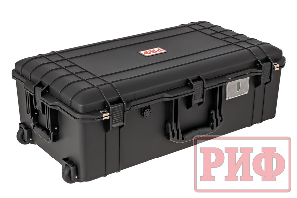 2 Кейс защитный ударопрочный РИФ 609х478х334 мм IP67 на колесах с телескопической ручкой