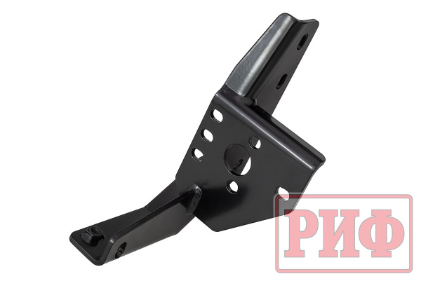 Бампер РИФ силовой передний Toyota Land Cruiser Prado 120 c доп. фарами, центральной дугой, защитой бачка омывателя