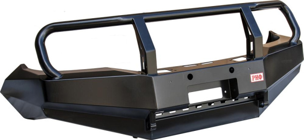 Бампер РИФ передний Toyota HILUX с кенгурином