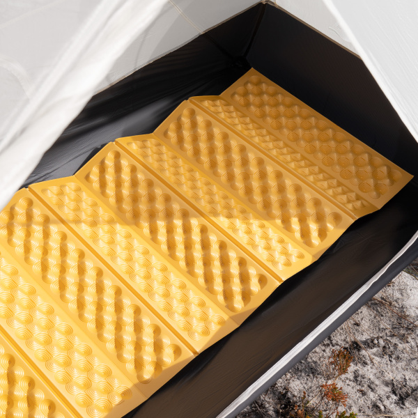 Коврик туристический Naturehike 185х56х2,5 см. IXPE, желтый