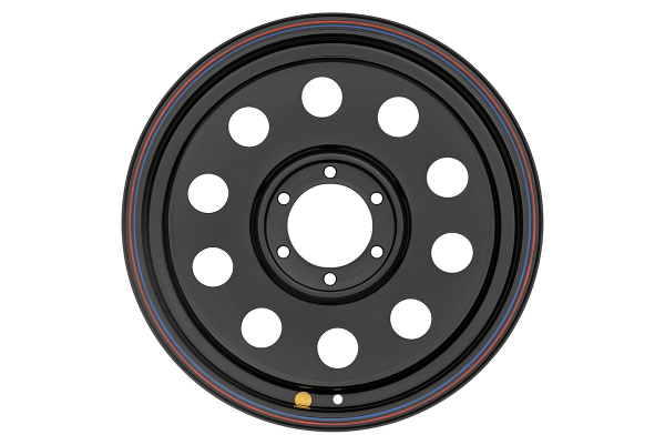 Диск усиленный стальной черный 6x139,7 7,5xR18 d110 ET+25