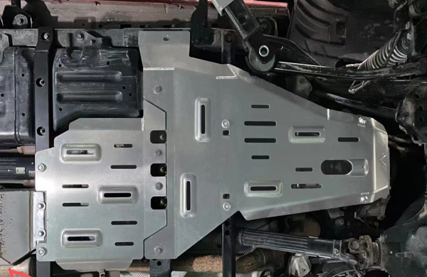 Защита Falcon картера, РК, КПП для JEEP Wrangler JL (бензин) 2021+, алюм. 8 мм