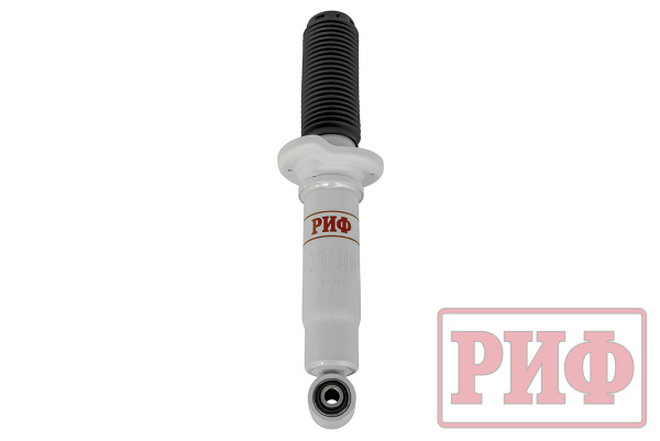 Амортизатор усиленный РИФ передний газовый Mitsubishi Pajero III/IV 2000+ штатный и лифт 0-40 мм