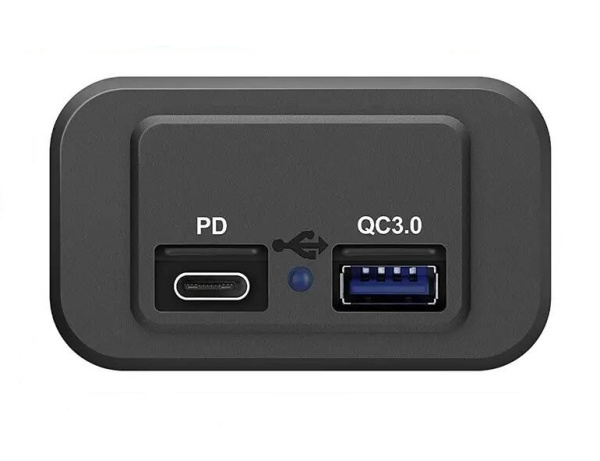 Розетка USB  QC 3.0, PD накладная Розетка USB  QC 3.0, PD накладная
