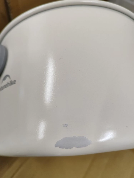 Набор посуды Naturehike туристический 4 в 1, керамическое покрытие, (с чайником) (уценка)