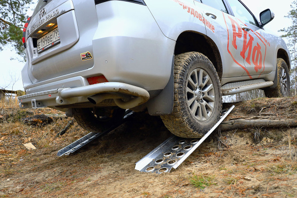 Сэнд-траки (аппарели) РИФ 148x48 см алюминиевые усиленные (2 шт.)