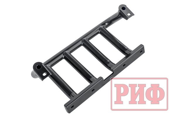 Бампер передний силовой/защита штатного бампера РИФ УАЗ Патриот 2015+ с защитой рулевых тяг стандарт