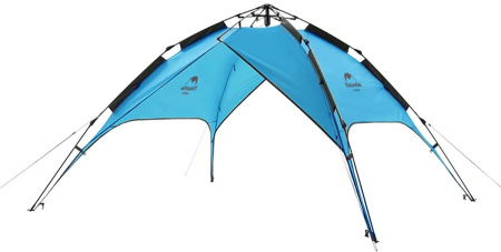 Палатка Naturehike 3-местная, быстросборная, синяя