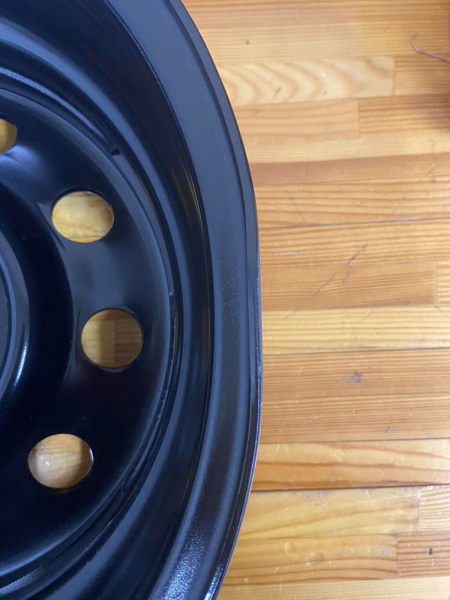 Диск усиленный УАЗ стальной черный 5x139,7 7xR16 d110 ET-3 (уценка)