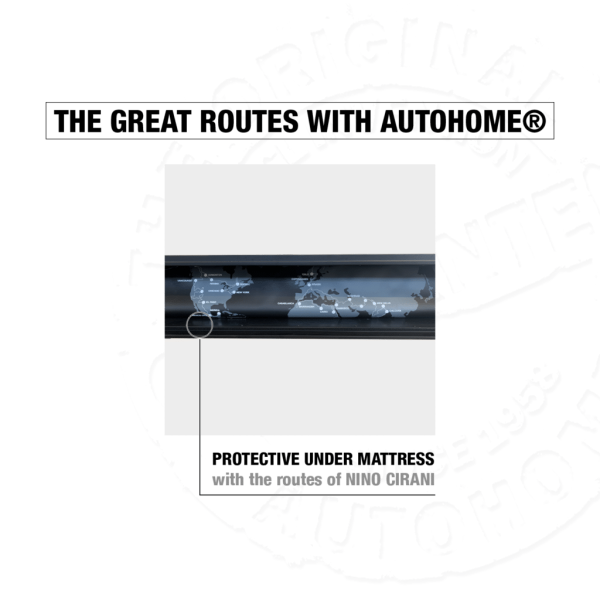 Палатка на крышу автомобиля AUTOHOME OVERCAMP MEDIUM тент карбон, лестница 215 мм