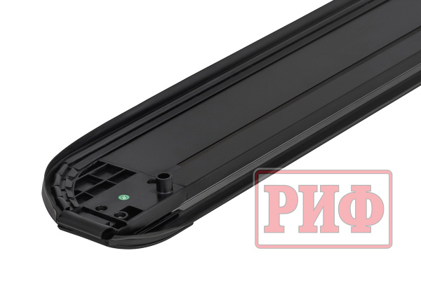 Крышка кузова РИФ для Dongfeng DF6, роллета раздвижная с электроприводом 1511х1570 мм, алюминиевая, черная