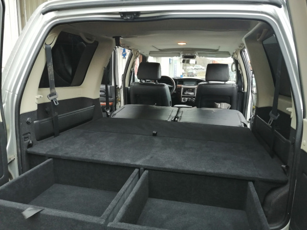 Органайзер в багажник "Экспедиция" для Nissan Patrol Y61