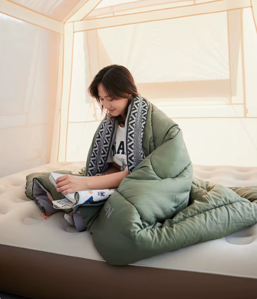 5 Мешок спальный Naturehike L150, 190х75см, (ТК: +13C), (левый), зеленый 5 Мешок спальный Naturehike L150, 190х75см, (ТК: +13C), (левый), зеленый