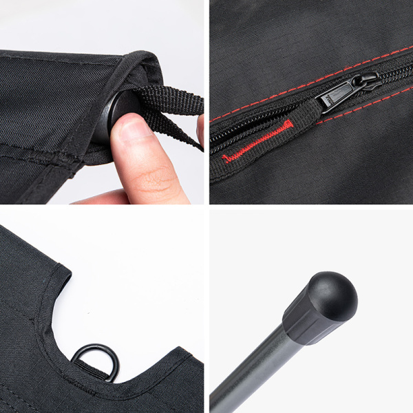 4 Раскладушка Naturehike XJC06, 190х65х15cm, до 120 кг, черная 4 Раскладушка Naturehike XJC06, 190х65х15cm, до 120 кг, черная