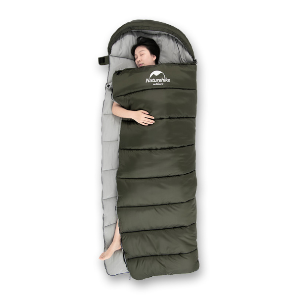 3 Мешок спальный Naturehike U350S, (190х30)х75 см, (левый) (ТК: -3C), темно-зеленый 3 Мешок спальный Naturehike U350S, (190х30)х75 см, (левый) (ТК: -3C), темно-зеленый