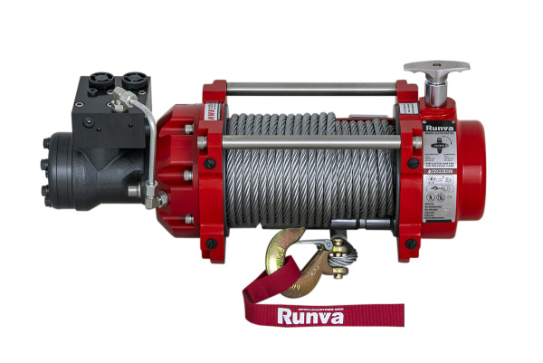 Лебёдка гидравлическая Runva 10000 lbs 4536 кг