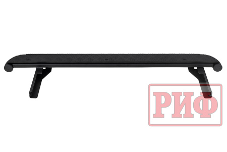 Пороги РИФ силовые ВАЗ Нива черные