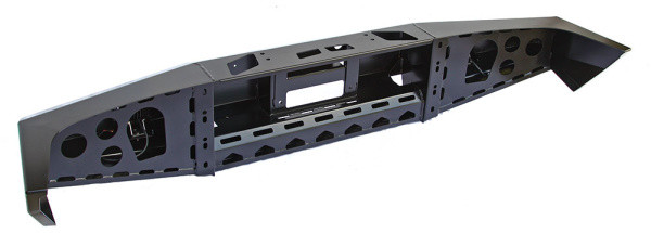 Бампер РИФ силовой передний Toyota Land Cruiser 80 с доп. фарами без защитной дуги