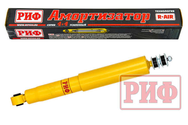Амортизатор усиленный РИФ задний Toyota Land Cruiser Prado 120, 150, FJ Cruiser штатный