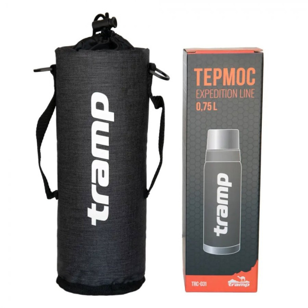 Термочехол TRAMP для термоса Tramp Expedition Line 0,75 л Серый