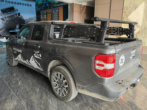 Силовой каркас-кунг Baja Racing (тип Т) с 2-мя малыми раздвижными боковыми панелями Mitsubishi L200, Isuzu D-MAX, Nissan Navara