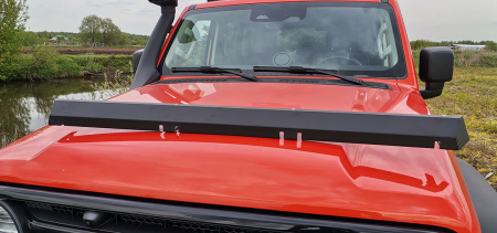 Дефлектор под багажник РИФ шириной 1350 мм