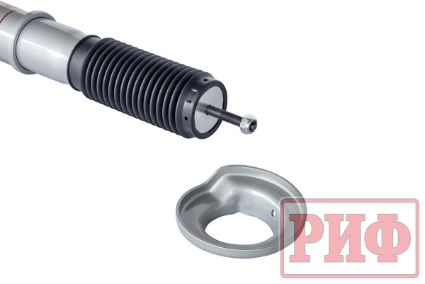 Амортизатор усиленный РИФ передний газовый Mitsubishi L200 2005+, Pajero Sport II, III 2009+ штатный и лифт 0-40 мм