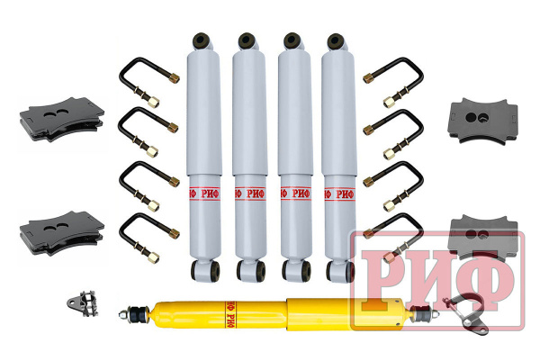 Лифт-комплект РИФ газовый ГАЗ Соболь 2018+ h=30 мм