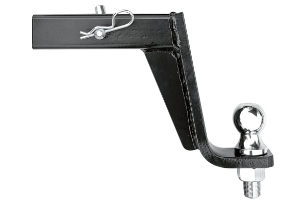 Переходник для установки фаркопа РИФ + шар тип E+ палец (занижение 8" - 205 мм)